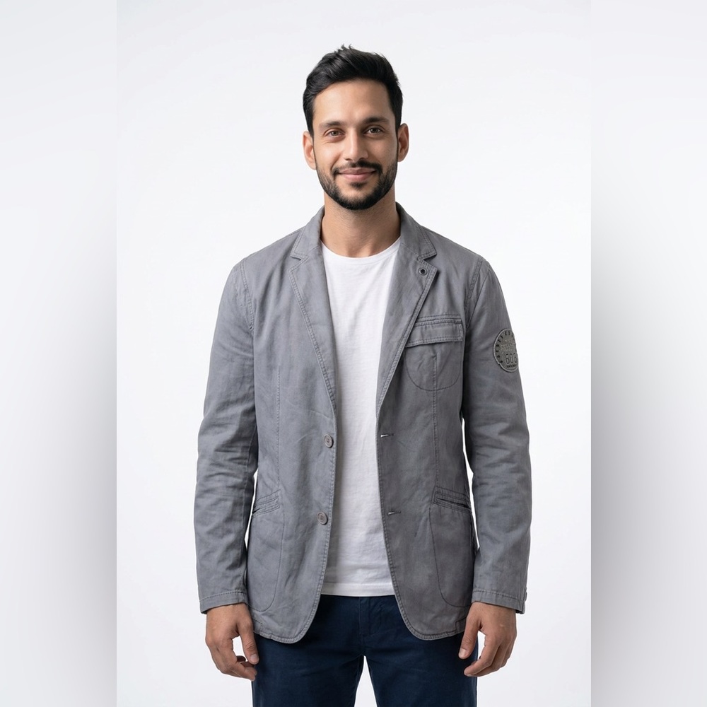 🧵‎ Vintage Esprit Men’s XXL Blazer 🧥 Cotton Coat | Utility Workwear Vibe